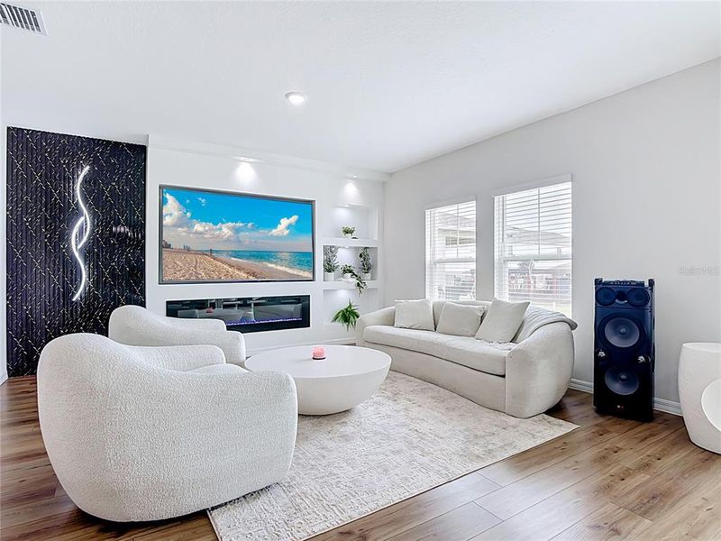 Furnished interior view inside a new home in Lawson Dunes, Haines City (Image 5).
