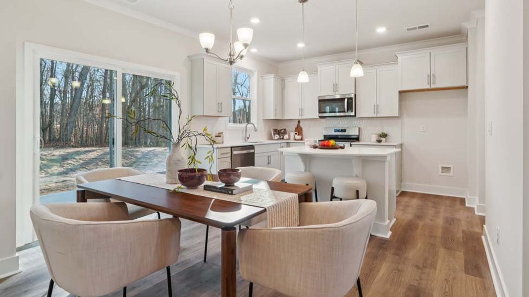 Furnished interior view inside a new home in Oak Grove Hill, Huntersville (Image 9).