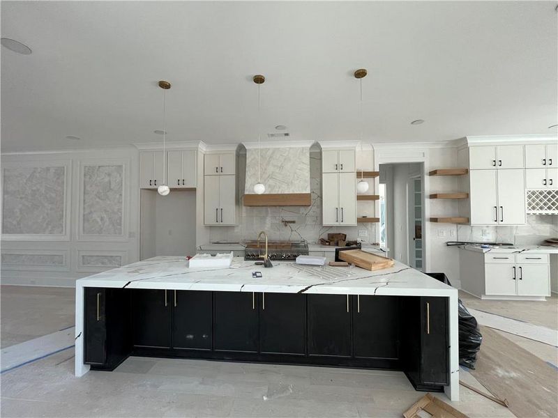 In-progress construction of a new home in , Grayson, GA (Image 15).