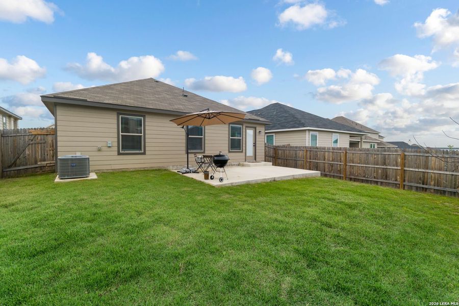 Exterior details and patio area of a home in , Boerne (Image 23).
