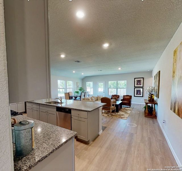 Furnished interior view inside a new home in , San Antonio (Image 7). Furnished interior view inside a new home in , San Antonio (Image 7).