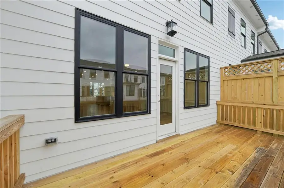 Exterior details and patio area of a home in , Buford (Image 3). Exterior details and patio area of a home in , Buford (Image 3).
