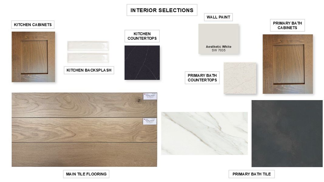 Sample of building materials used in homes in Ranches At Creekside 55', Boerne (Image 7).