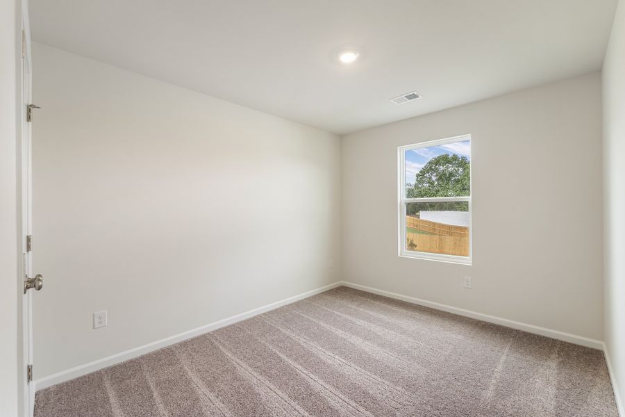 Spacious, unfurnished interior of a new home in Wingate, Inman (Image 26). Spacious, unfurnished interior of a new home in Wingate, Inman (Image 26).