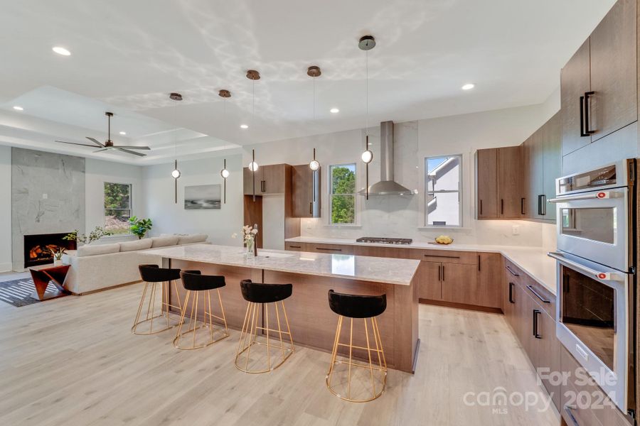 Furnished interior view inside a new home in , Charlotte (Image 24).