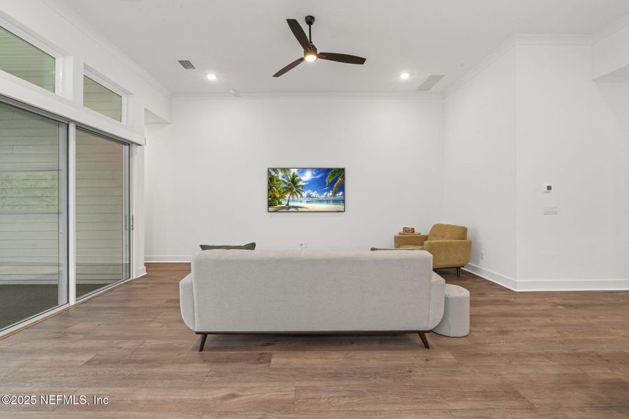 Furnished interior view inside a new home in Seven Pines 50' Rear Entry, Jacksonville (Image 14).