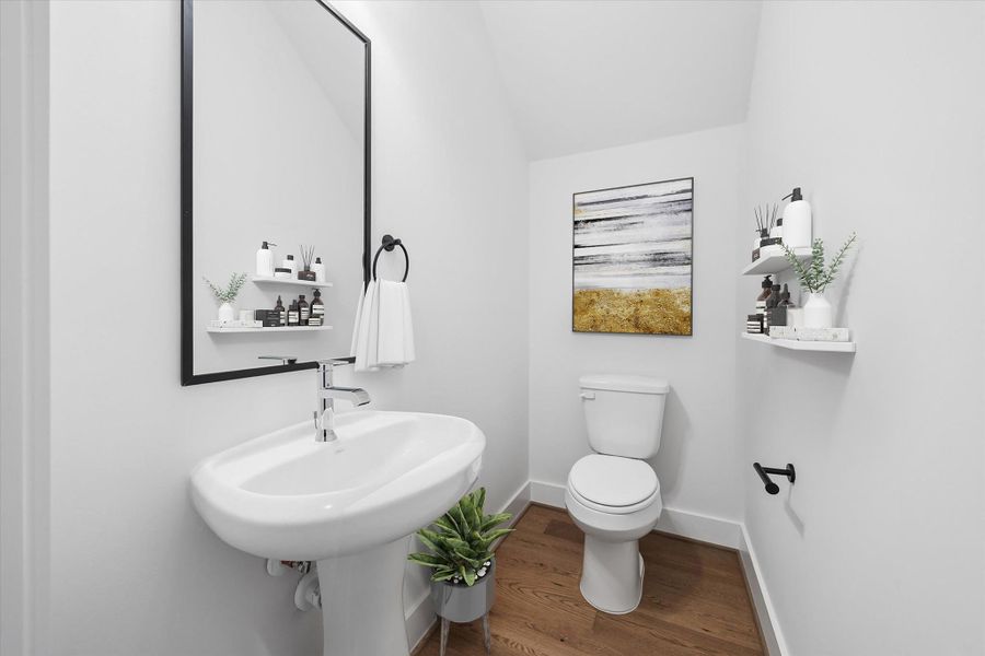 Furnished interior view inside a new home in , Houston (Image 16).