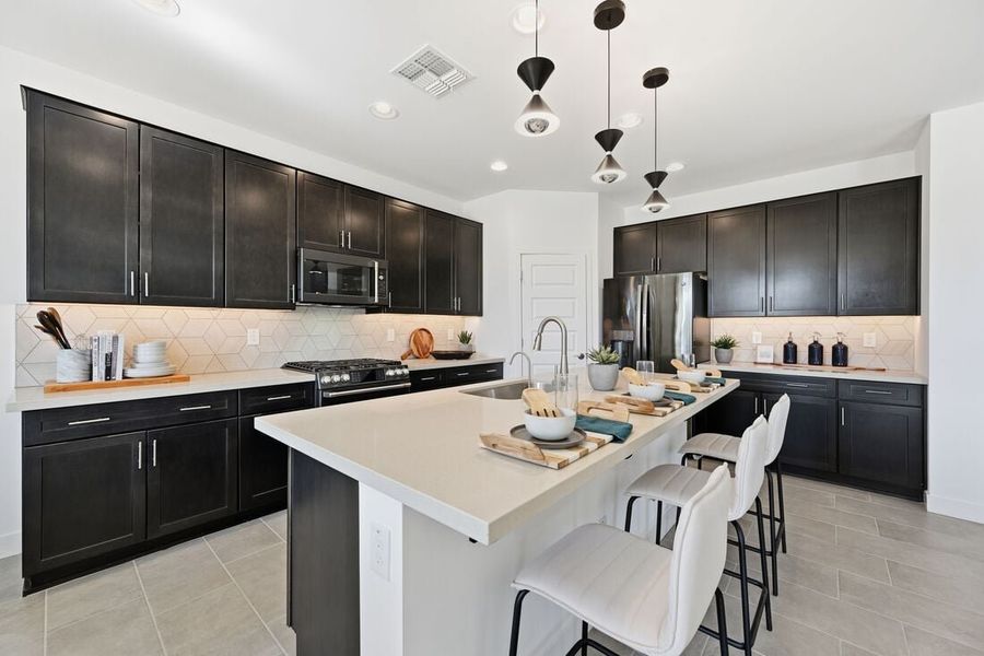 Furnished interior view inside a new home in La Mira, Mesa (Image 11).