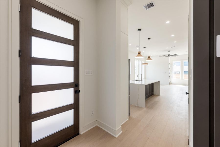 Furnished interior view inside a new home in , Houston (Image 6).