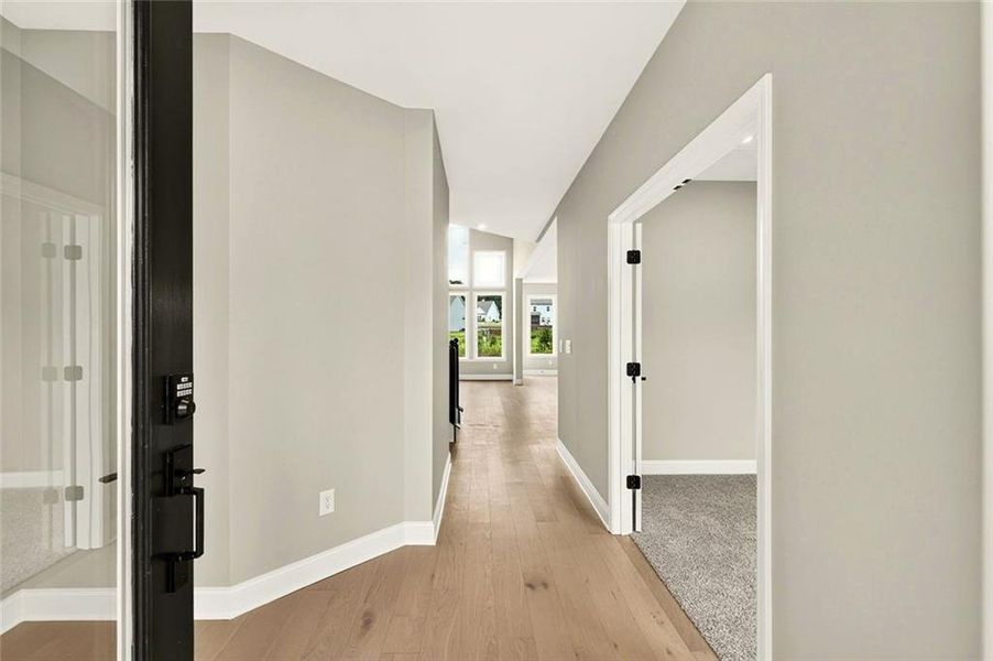 Spacious, unfurnished interior of a new home in Hidden Fields, Hoschton (Image 12). Spacious, unfurnished interior of a new home in Hidden Fields, Hoschton (Image 12).