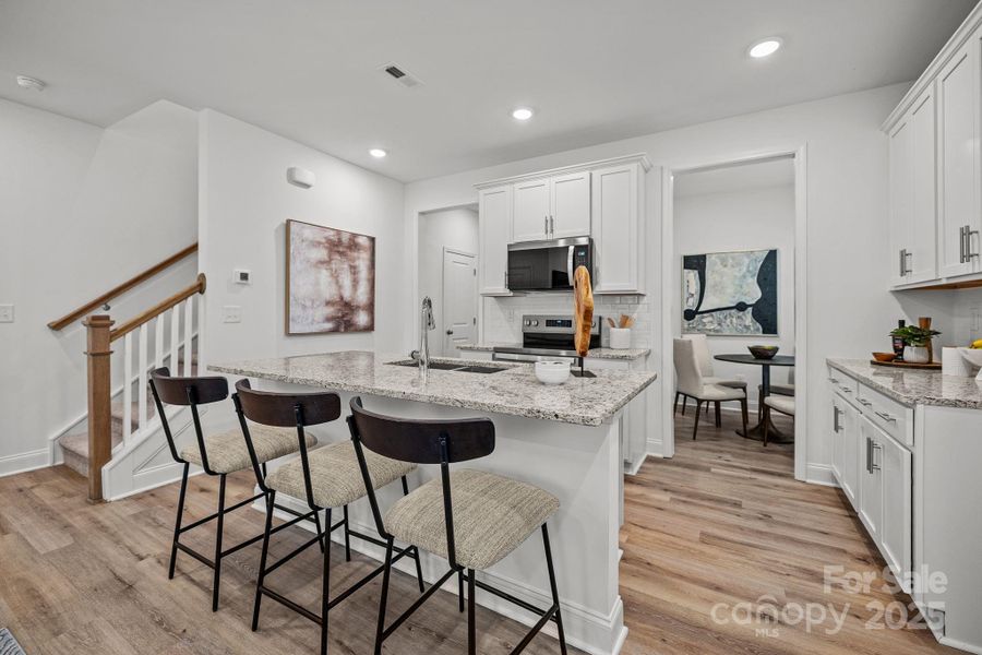 Furnished interior view inside a new home in Sycamore Trail, Matthews (Image 22).