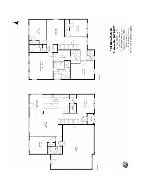 2D floor plan layout of this home in , Statesville, NC (Image 5). 2D floor plan layout of this home in , Statesville, NC (Image 5).