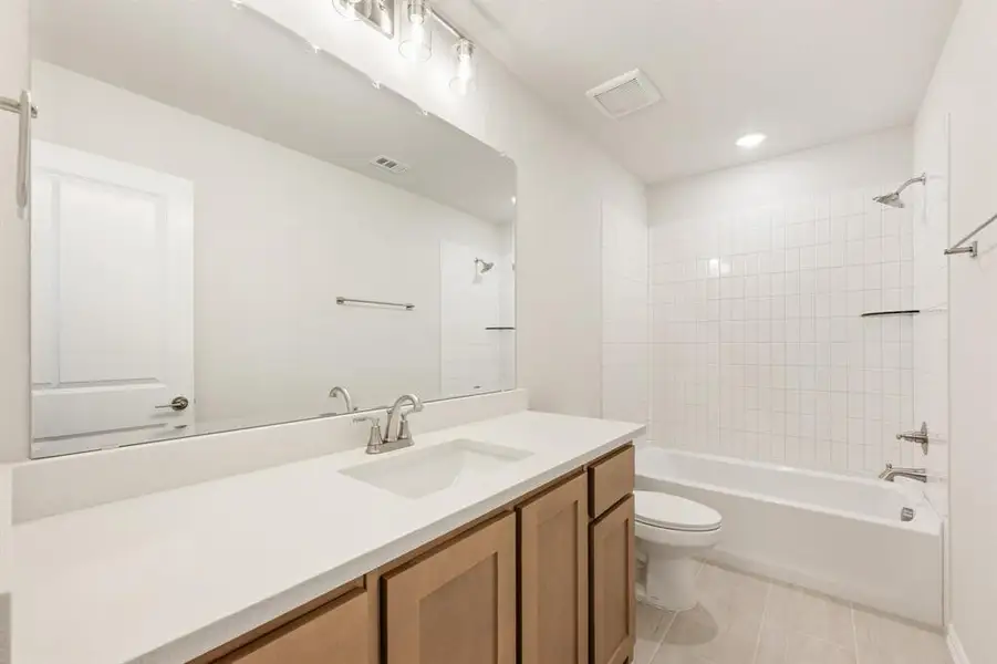 Furnished interior view inside a new home in Hayes Crossing, Midlothian (Image 13).