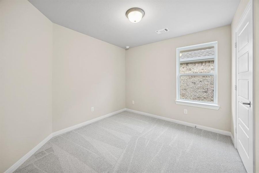 Spacious, unfurnished interior of a new home in Painted Tree Woodland West – Cottages, McKinney (Image 27).