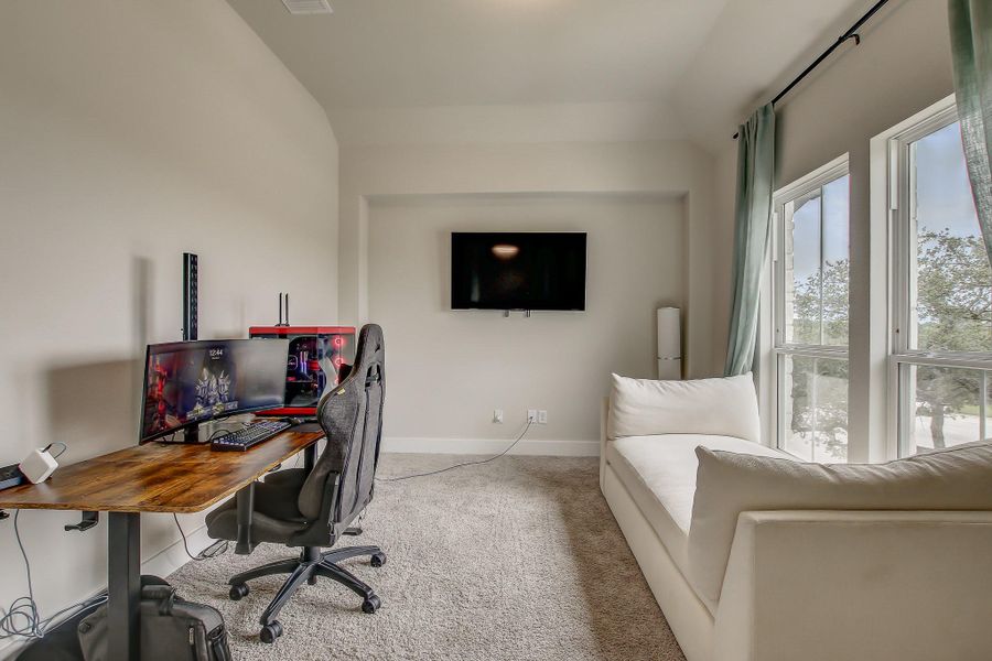 Furnished interior view inside a new home in , San Marcos (Image 6).