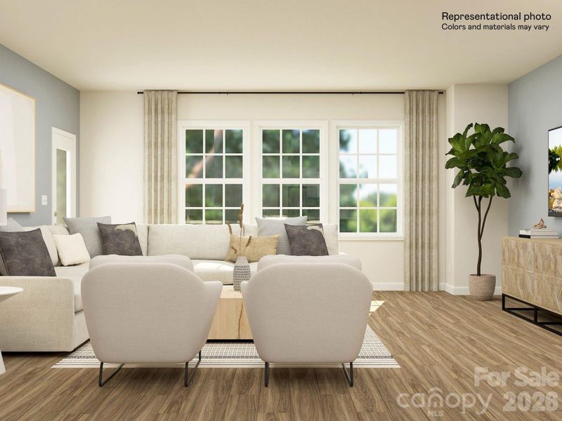 Furnished interior view inside a new home in Roselyn, Lancaster (Image 9). Furnished interior view inside a new home in Roselyn, Lancaster (Image 9).