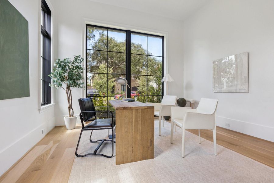 Furnished interior view inside a new home in , Houston (Image 11). Furnished interior view inside a new home in , Houston (Image 11).