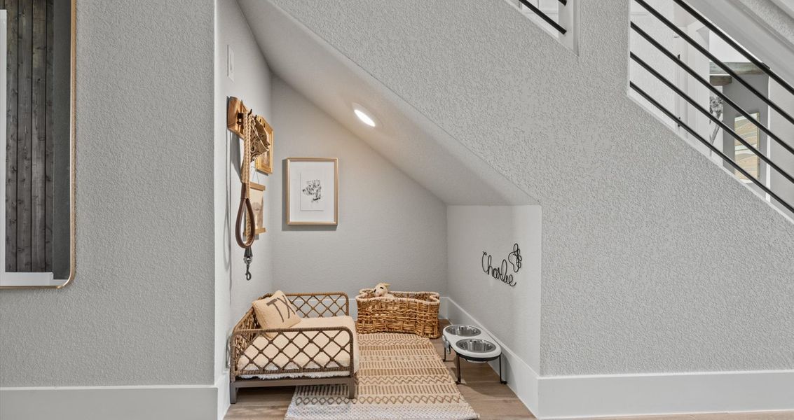 Furnished interior view inside a new home in Sweetwater, Austin (Image 10).