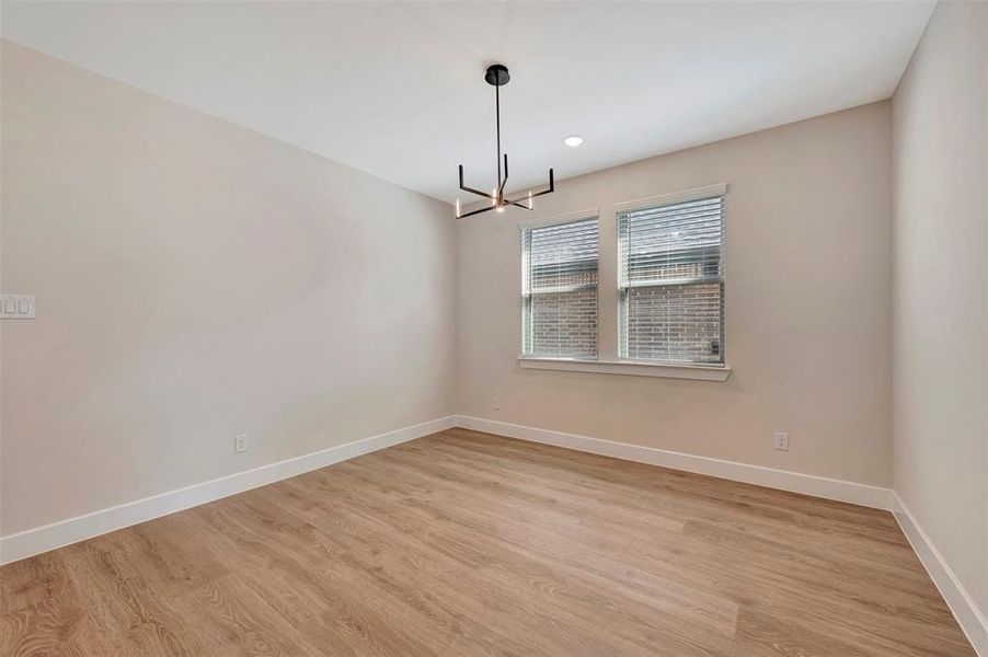 Spacious, unfurnished interior of a new home in Timberbrook, Justin (Image 16).