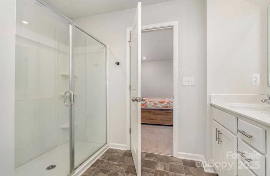 Furnished interior view inside a new home in Freedom Greene, Charlotte (Image 28). Furnished interior view inside a new home in Freedom Greene, Charlotte (Image 28).