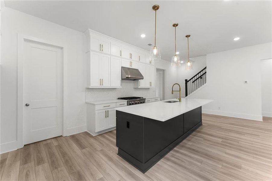 Furnished interior view inside a new home in Hillgrove Preserve, Powder Springs (Image 8).