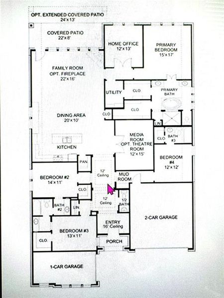 Perry Homes Floorplan