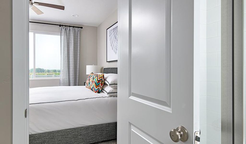 From Primary Bath to Primary Bedroom - Representative Photo