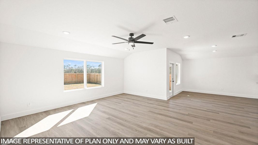 Spacious, unfurnished interior of a new home in Newport Pointe, Crosby (Image 13).