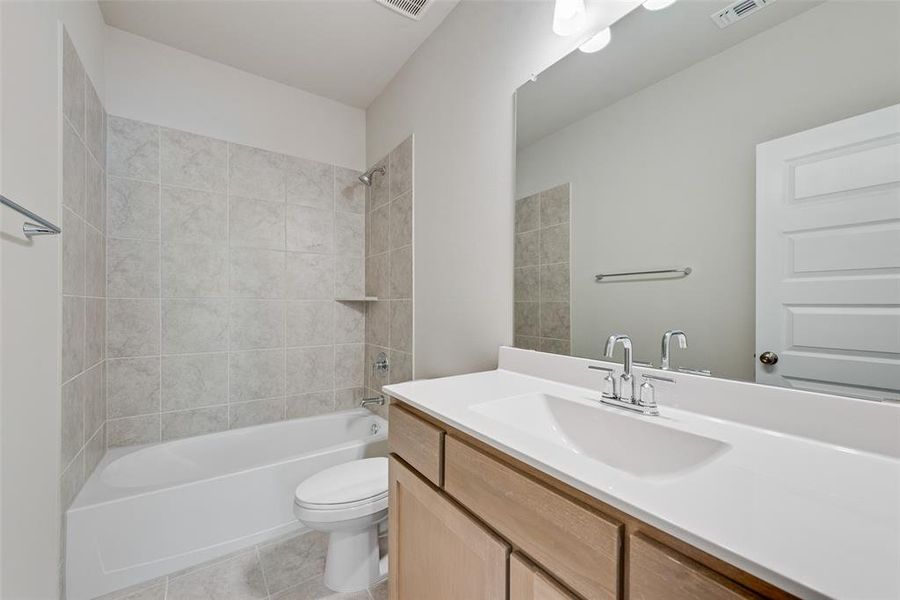 Furnished interior view inside a new home in Lakeside at Viridian - Villa Series, Arlington (Image 4).