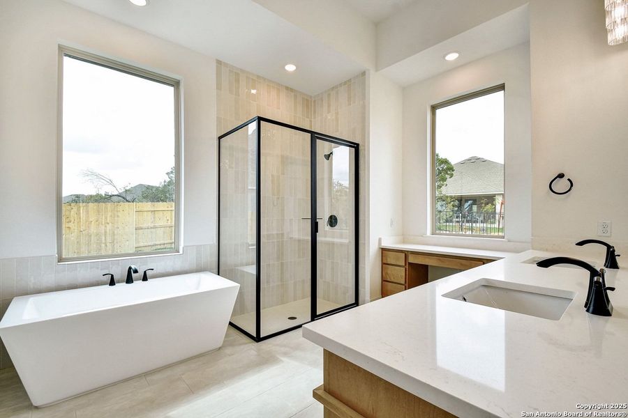 Furnished interior view inside a new home in La Cima: 70ft. lots, San Marcos (Image 4). Furnished interior view inside a new home in La Cima: 70ft. lots, San Marcos (Image 4).