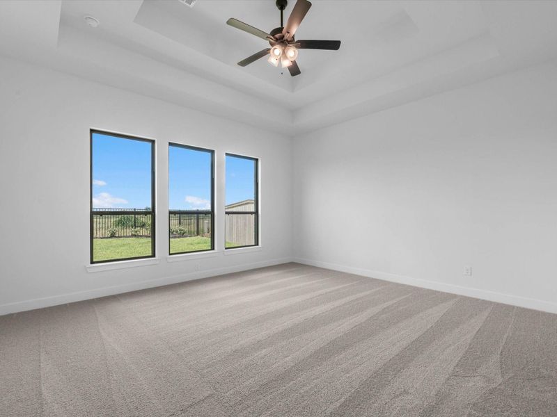 Spacious, unfurnished interior of a new home in The Grand Prairie - 60', Hockley (Image 16). Spacious, unfurnished interior of a new home in The Grand Prairie - 60', Hockley (Image 16).