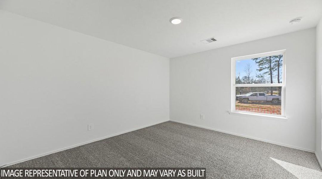 Spacious, unfurnished interior of a new home in Williams Reserve East, Conroe (Image 10).