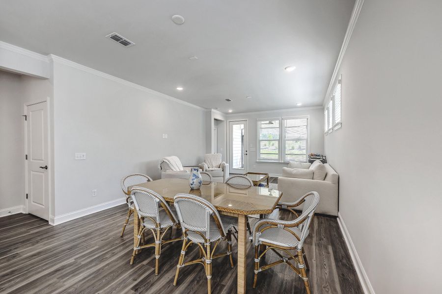 Furnished interior view inside a new home in Del Webb Charleston at Nexton, Summerville (Image 12). Furnished interior view inside a new home in Del Webb Charleston at Nexton, Summerville (Image 12).