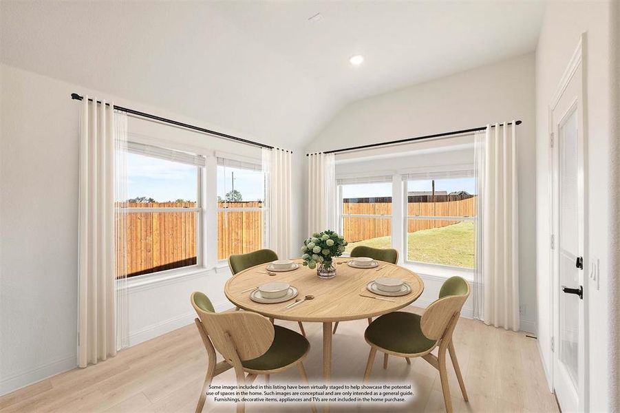 Furnished interior view inside a new home in El Dorado, Granbury (Image 8).