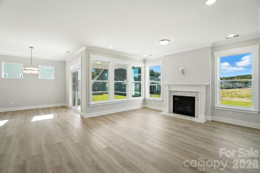 Spacious, unfurnished interior of a new home in Heritage - 55+ Community, Indian Trail (Image 35).