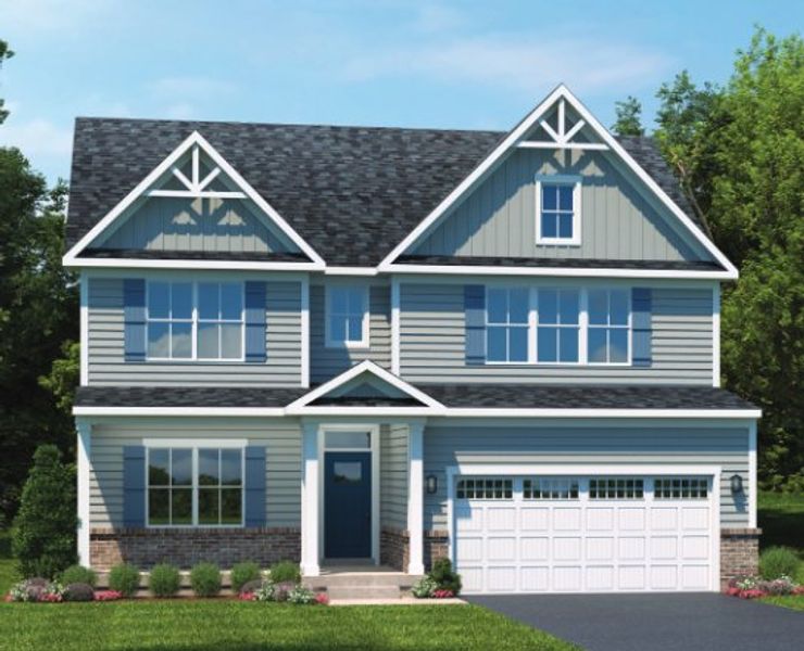 Image 19 representing the Greenwood by Ryan Homes in Newberry 55+, McDonough, GA.