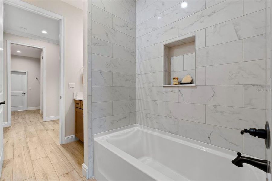 Furnished interior view inside a new home in , Beverly Hills (Image 16).