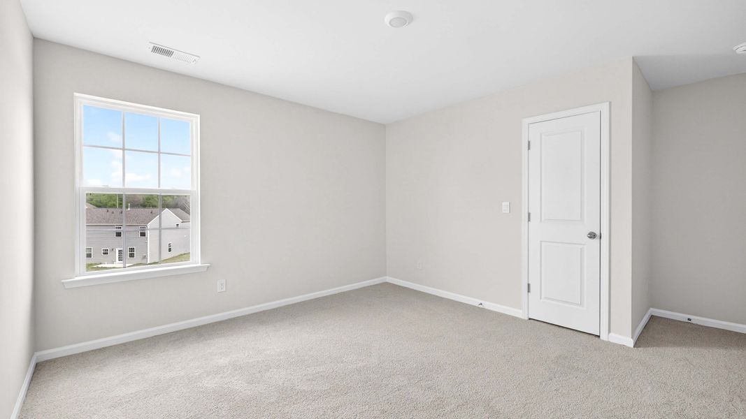 Spacious, unfurnished interior of a new home in Secrest Commons, Monroe (Image 21). Spacious, unfurnished interior of a new home in Secrest Commons, Monroe (Image 21).