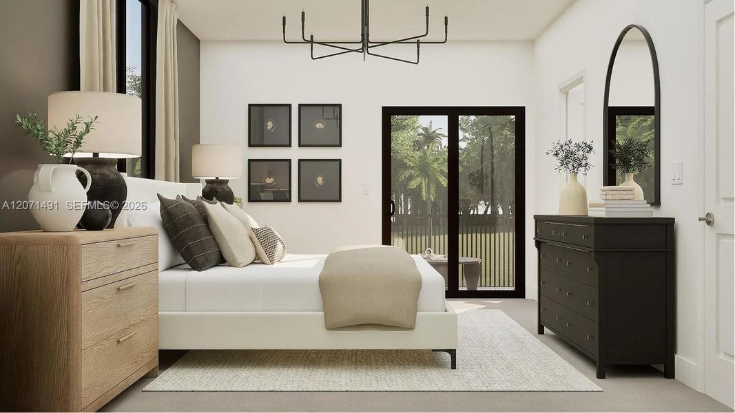 Furnished interior view inside a new home in Altessa at Wilton Manors, Wilton Manors (Image 11).