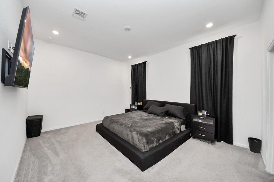 Furnished interior view inside a new home in The Trails, New Caney (Image 33).