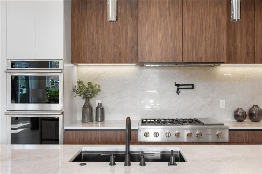 Close-up of interior finishes inside a home in , Sandy Springs (Image 24).