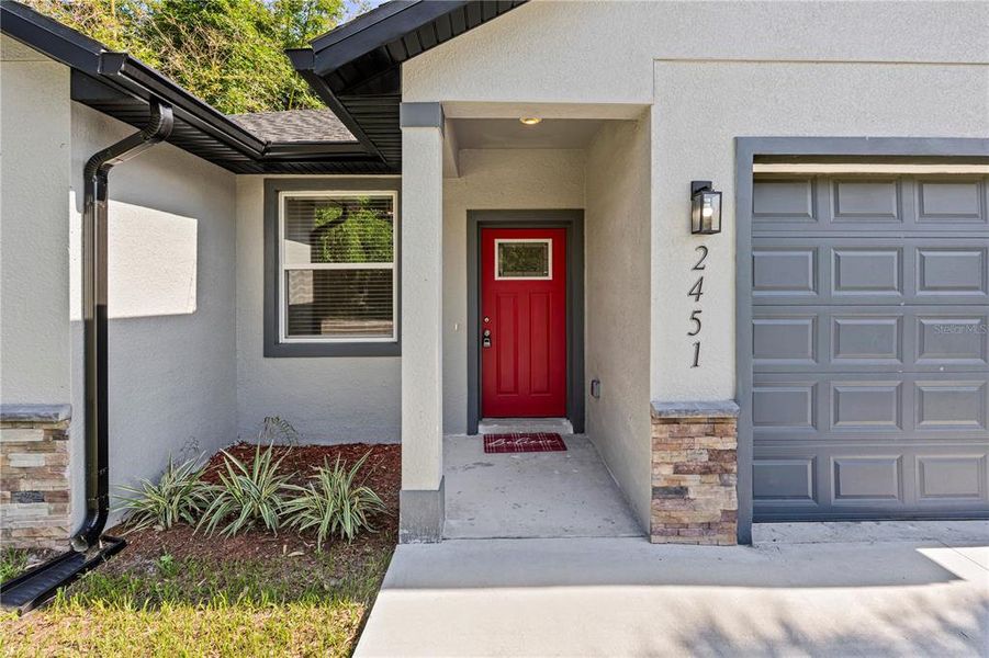 Exterior details and patio area of a home in , Sanford (Image 21).