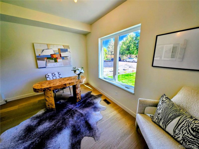 Furnished interior view inside a new home in , Denver (Image 29). Furnished interior view inside a new home in , Denver (Image 29).