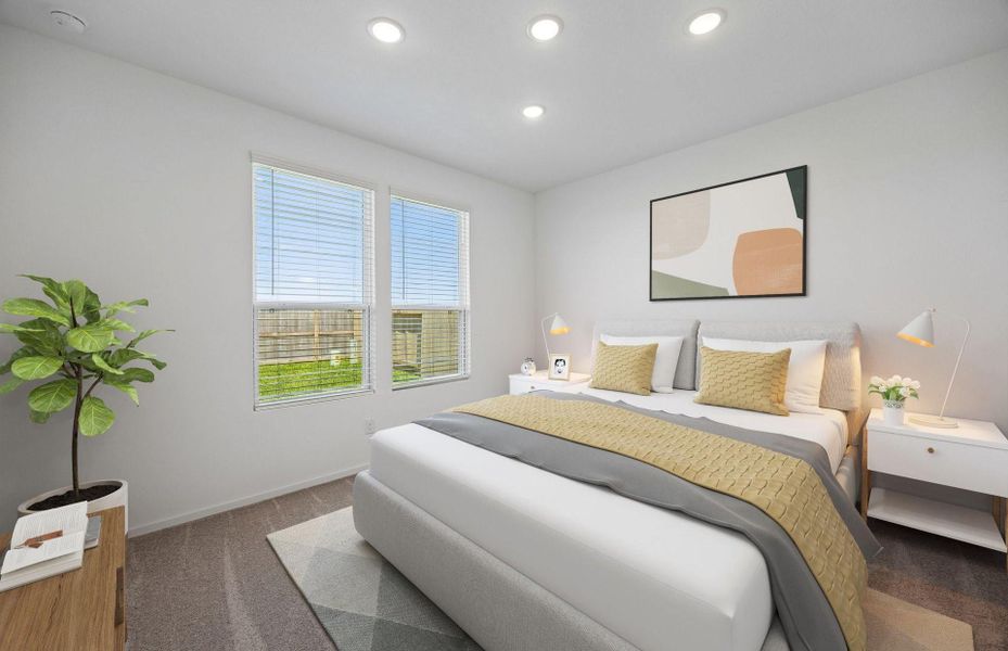 Furnished interior view inside a new home in Stokesbury, Waller (Image 9).