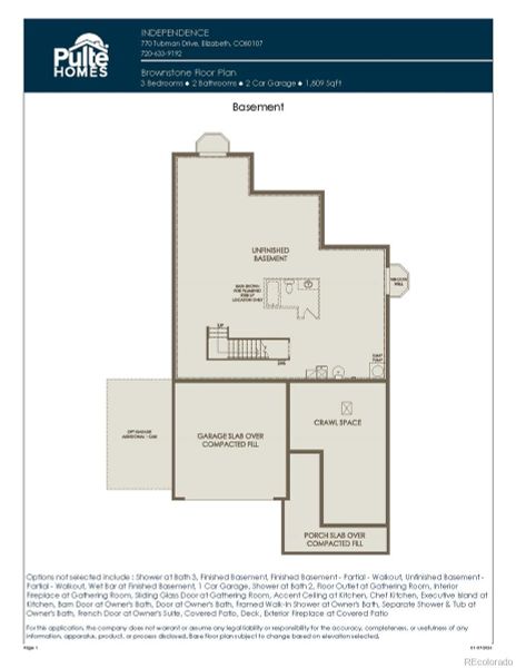 Basement Floorplan