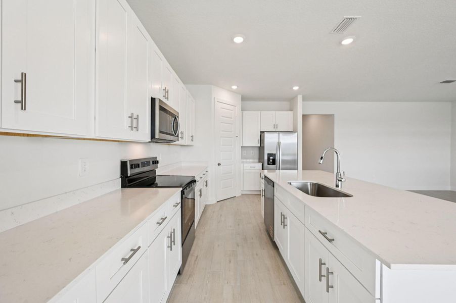 Spacious, unfurnished interior of a new home in Brystol at Wylder - Reserve Series, Port St. Lucie (Image 21).