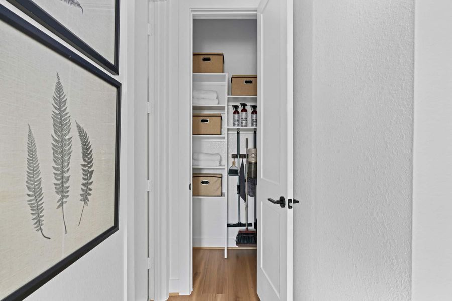 Representative furnished interior of a home built from the Lauren by Chesmar Homes in Wood Leaf Reserve, Tomball (Image 6).