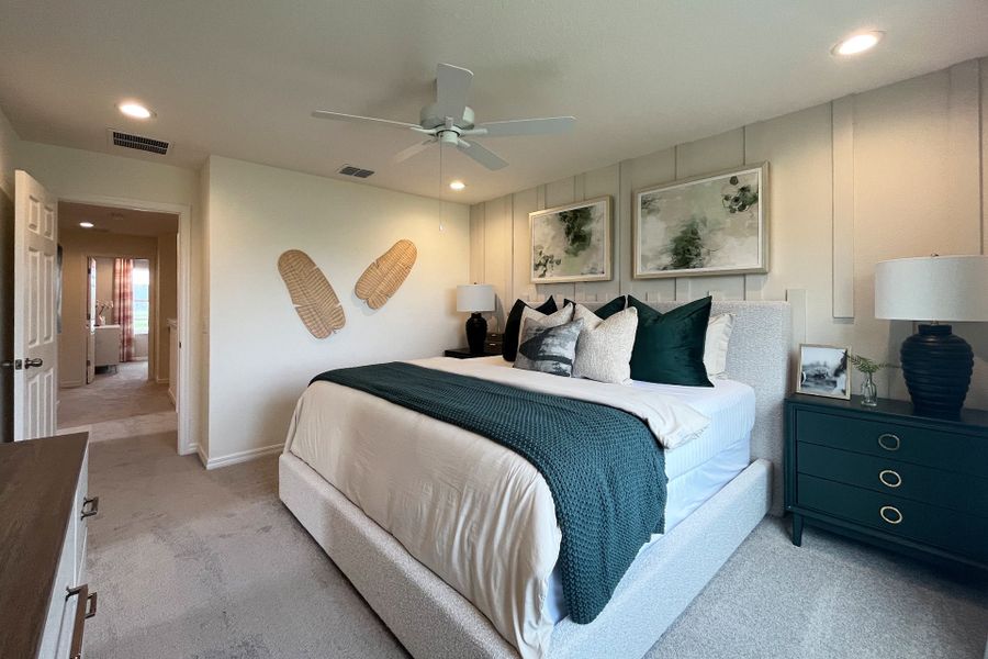 Ashley townhome model in Pine Meadows, Eustis FL — elegant two-story home with 4 bedrooms, 3 baths, and 1,898 sq. ft. of living space. Featuring an open-concept kitchen, dining, and living area, this modern townhome offers flexible layouts for families, guests, or a home office. Highlights include a spacious primary suite with private bath, second-floor laundry, covered lanai, and welcoming entry porch. Built with energy efficiency and stylish design, the Ashley townhome blends comfort, functionality, and charm in a sought-after Central Florida community.