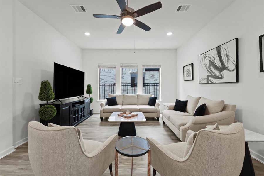 Furnished interior view inside a new home in , Cypress (Image 30). Furnished interior view inside a new home in , Cypress (Image 30).