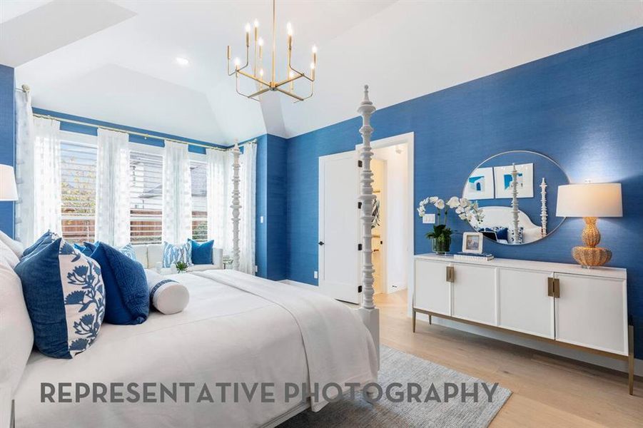 Furnished interior view inside a new home in Cambridge Crossing, Celina (Image 8).